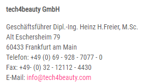 tech4beauty GmbH