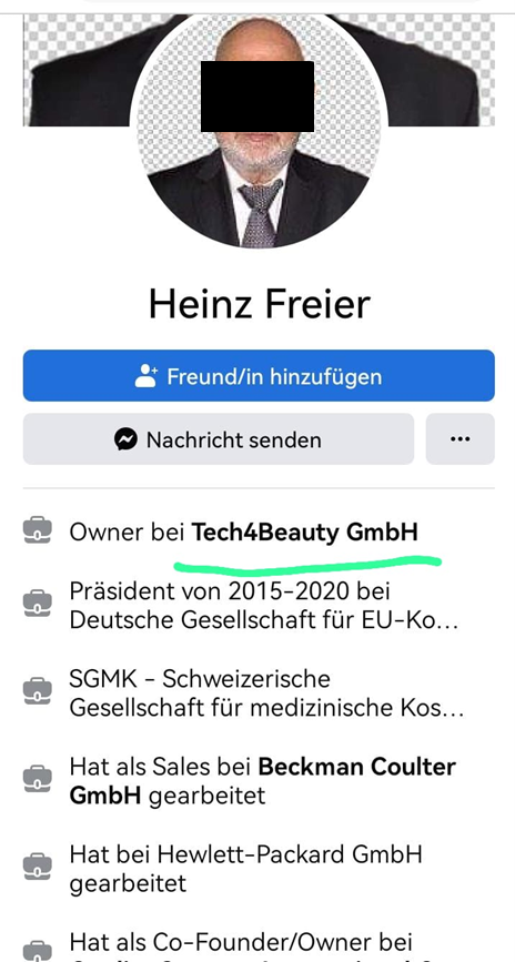 Herrn Heinz Freier